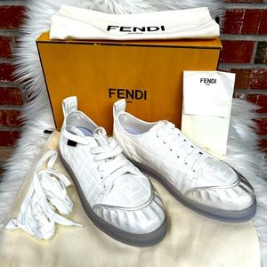 Fendi Promenade FF Canvas Sneaker
